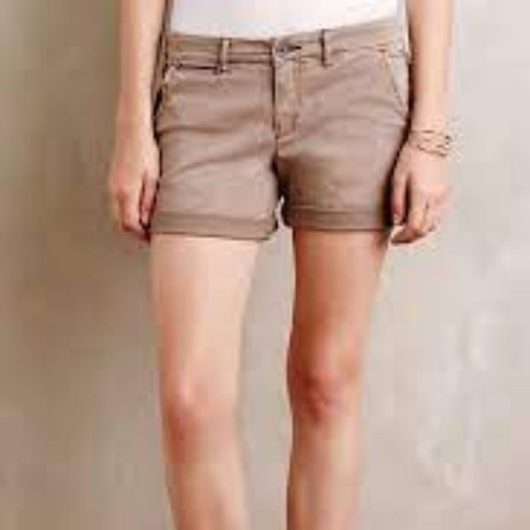 ANTHROPOLOGIE PILCRO LETTERPRESS HYPEN FIT SHORTS - Picture 3 of 4